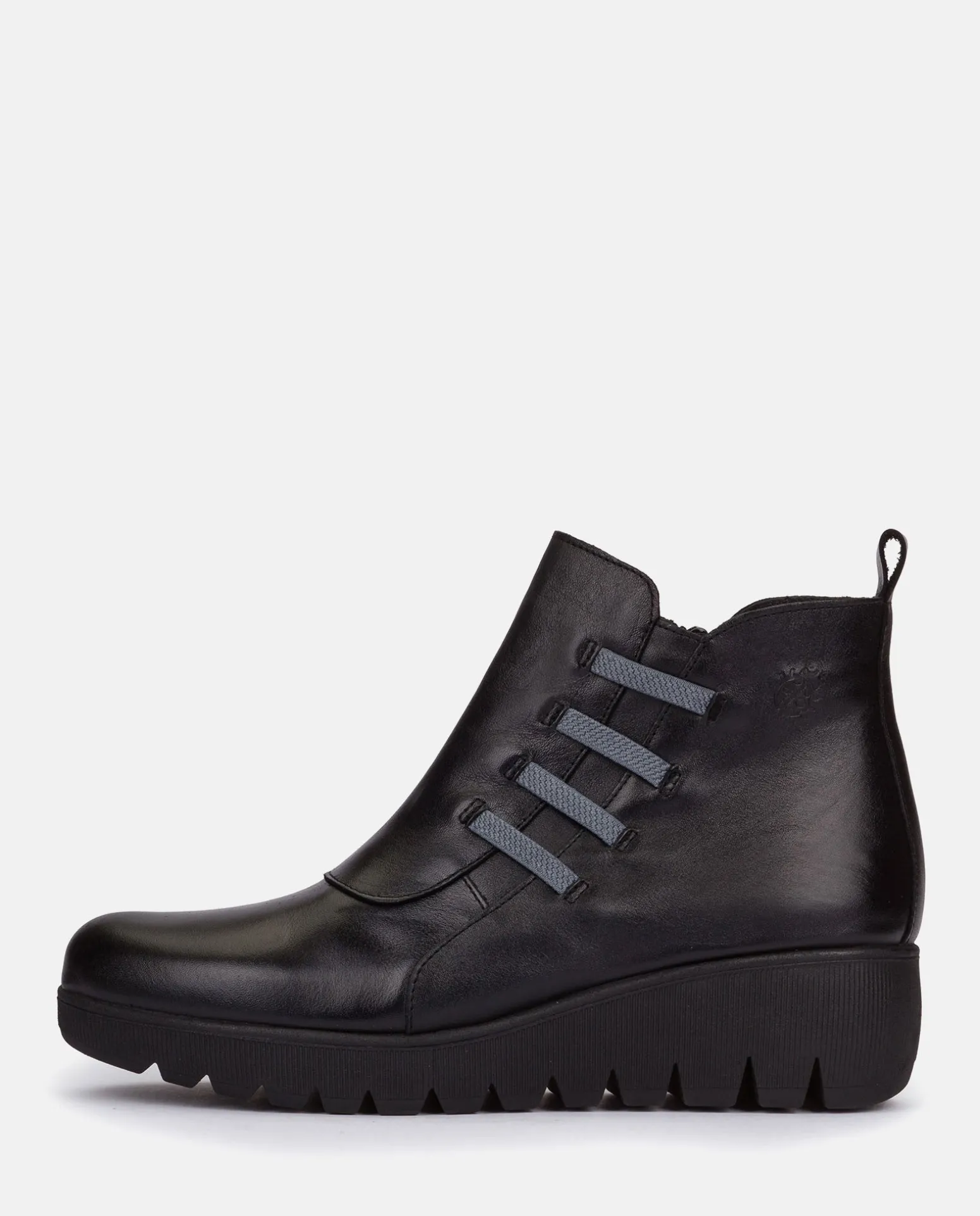 Flat Bootie ATENAS-033 Black
