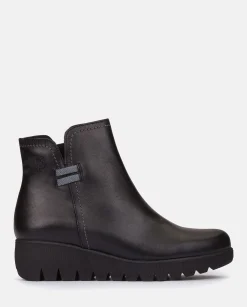 Flat Bootie ATENAS-032 Black