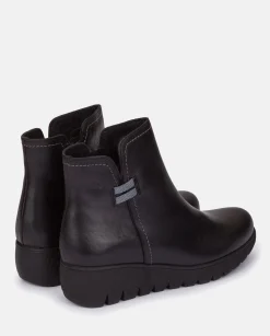 Flat Bootie ATENAS-032 Black