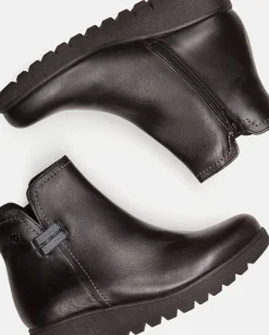 Flat Bootie ATENAS-032 Black