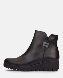 Flat Bootie ATENAS-032 Black