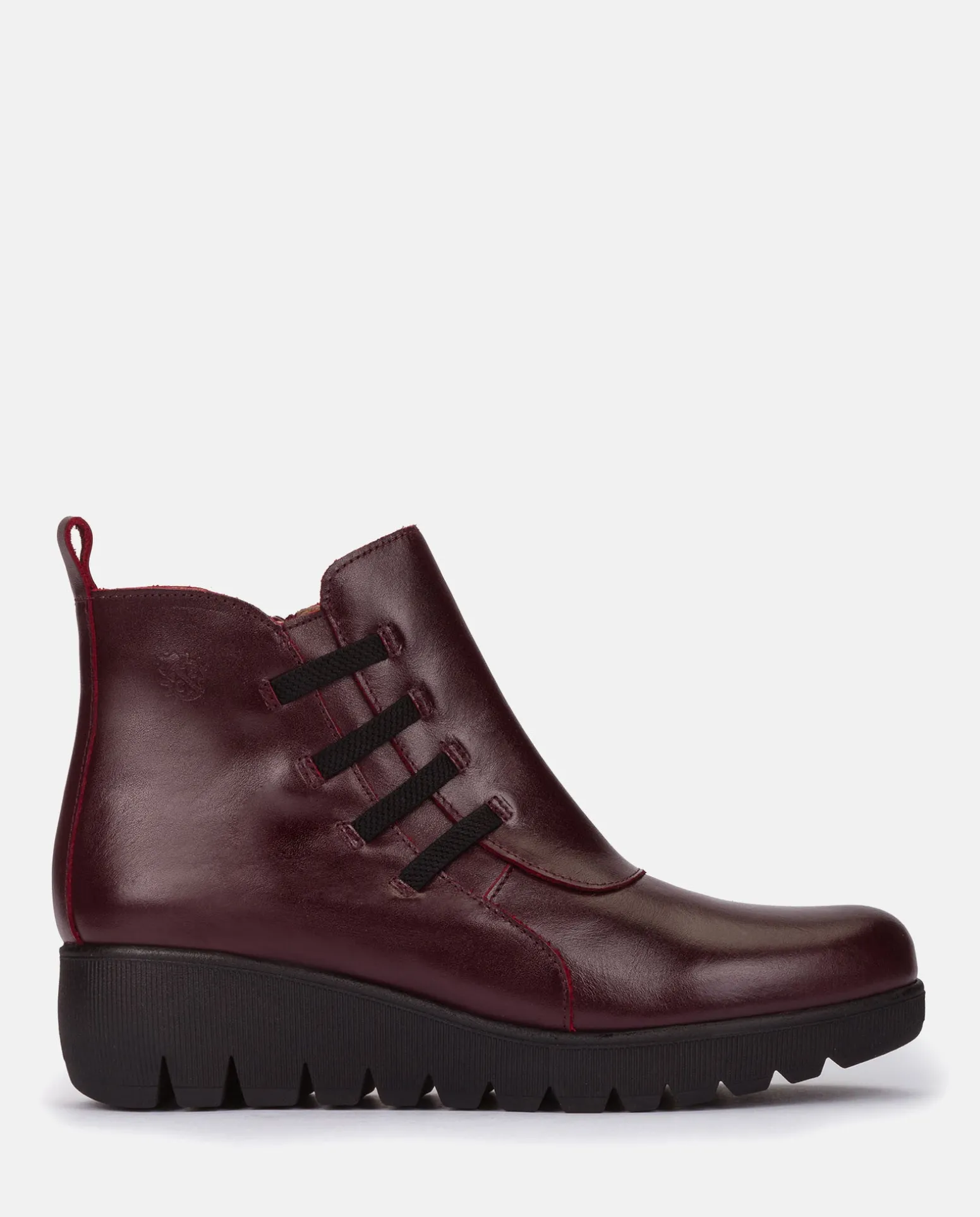 Flat Bootie ATENAS-033 Burgundy