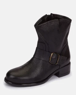 Flat Bootie CAMBRA-001 Black