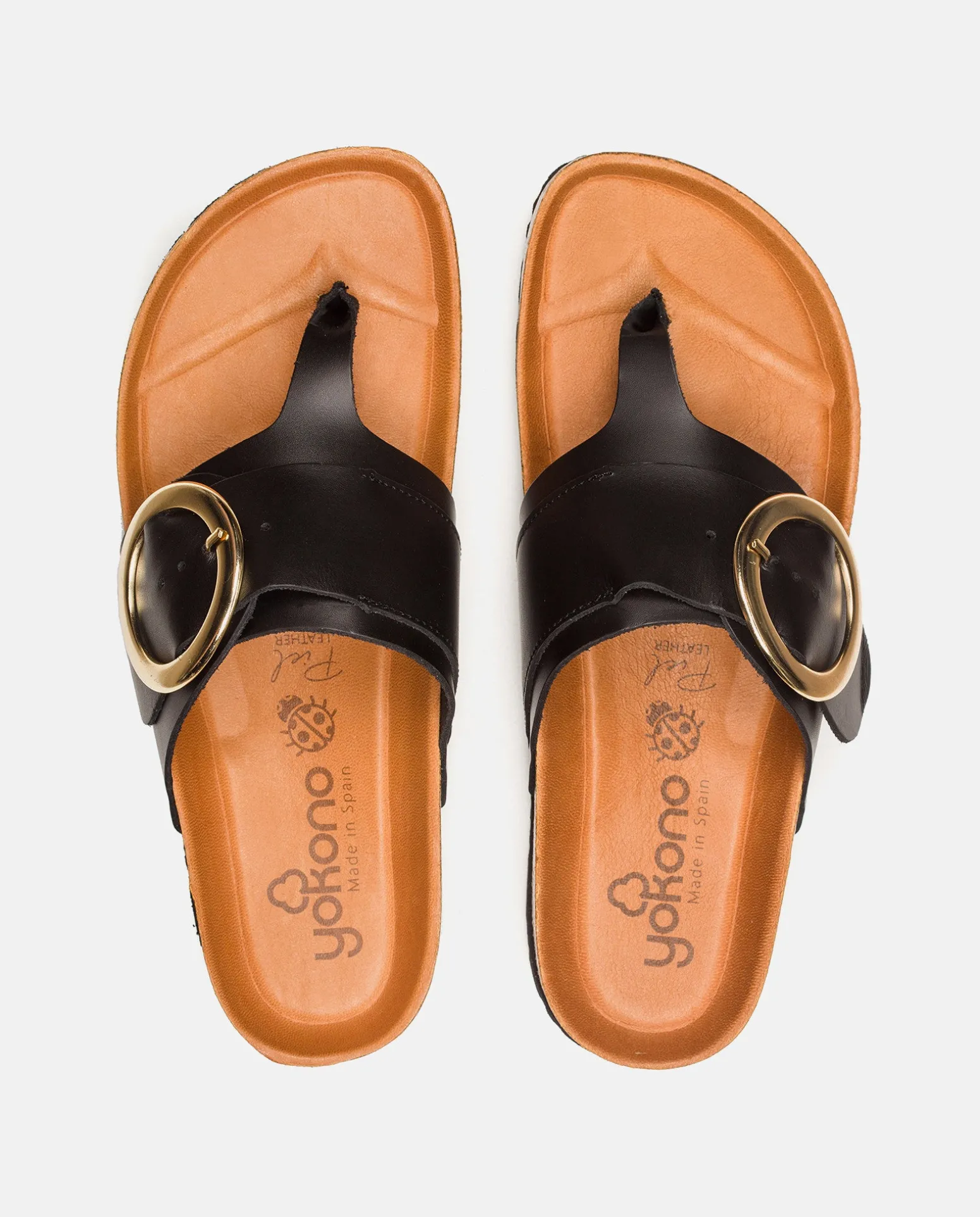 Flat Sandal GRANADA-704 Black