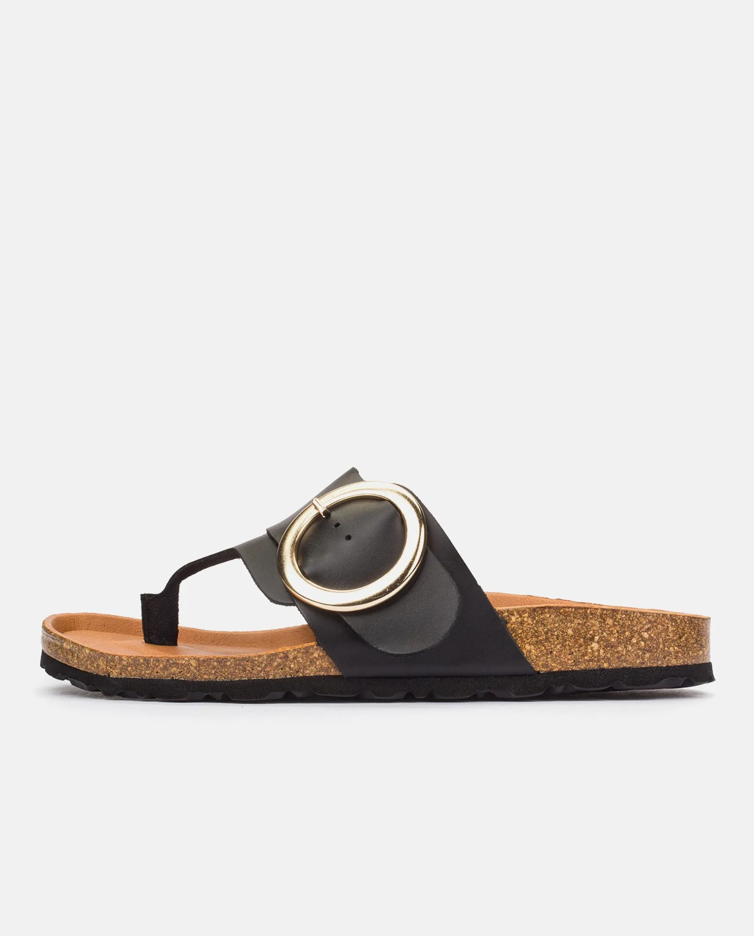 Flat Sandal GRANADA-704 Black