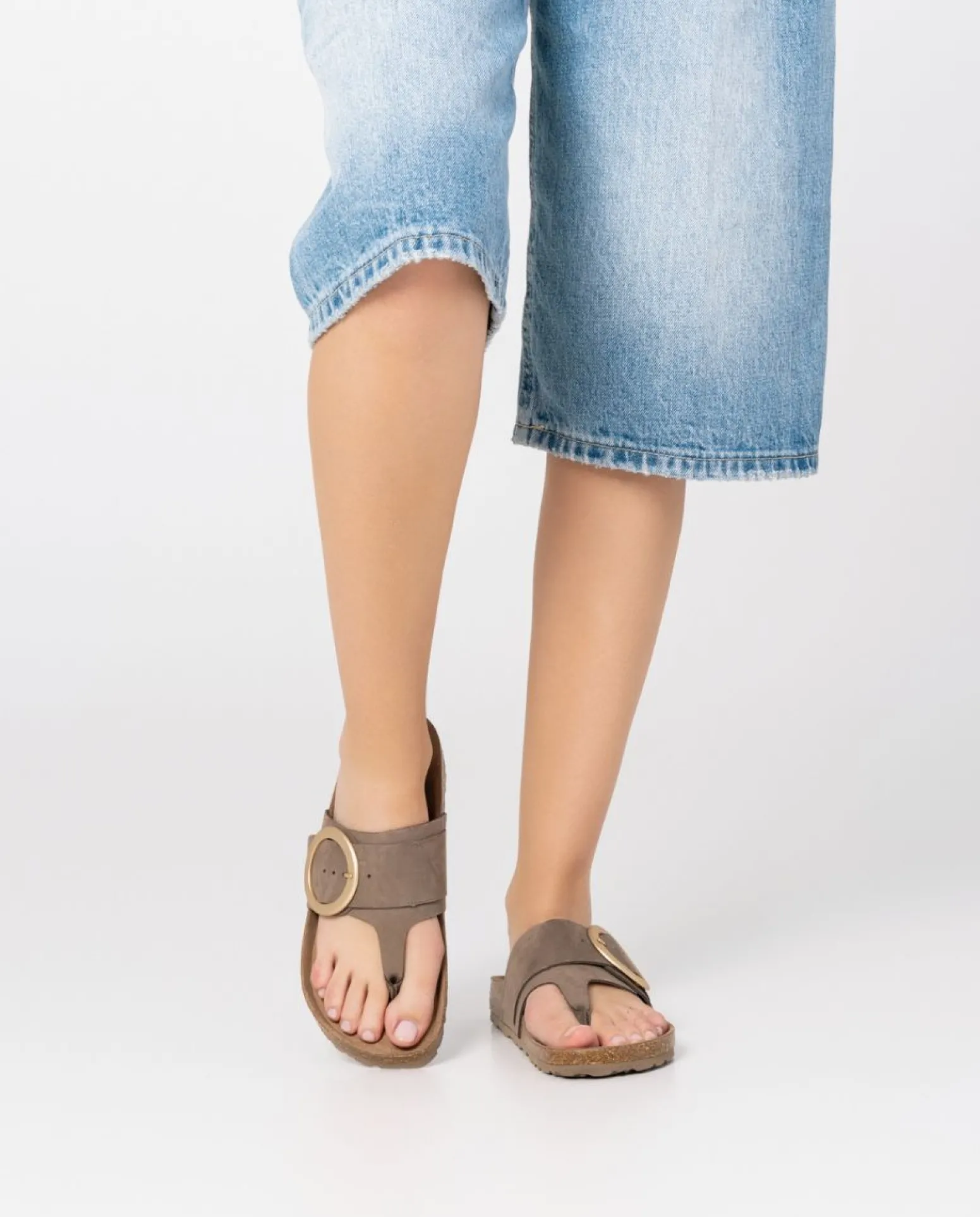 Flat Sandal GRANADA-704 Brown