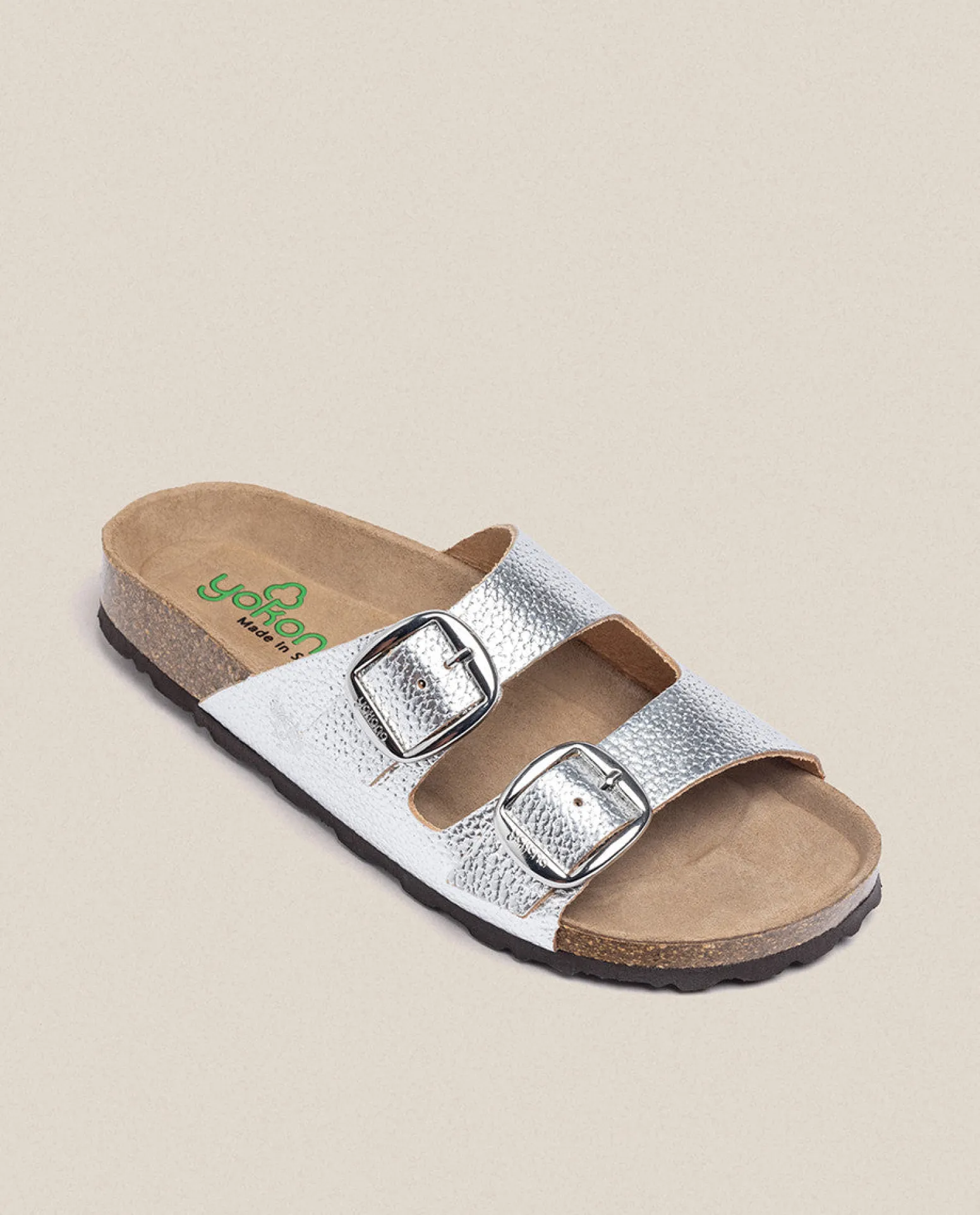 Flat Sandal GRANADA-700 Silver