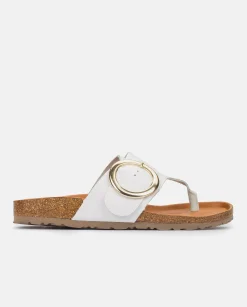 Flat Sandal GRANADA-704 White