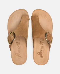 Flat Sandal IBIZA-205 Brown