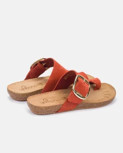 Flat Sandal IBIZA-205 Orange