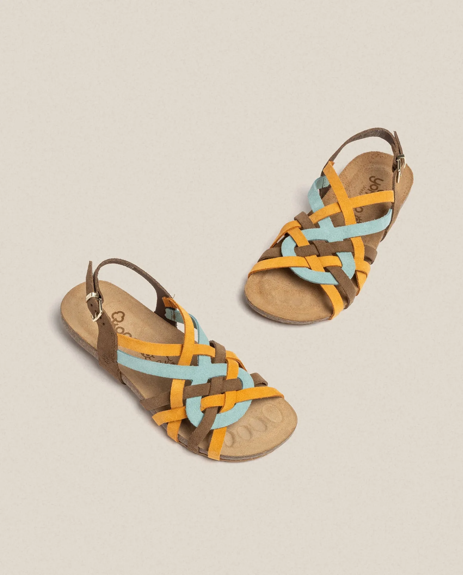 Flat Sandal IBIZA-175 Orange