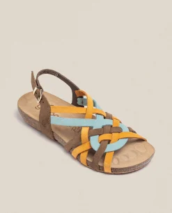 Flat Sandal IBIZA-175 Orange