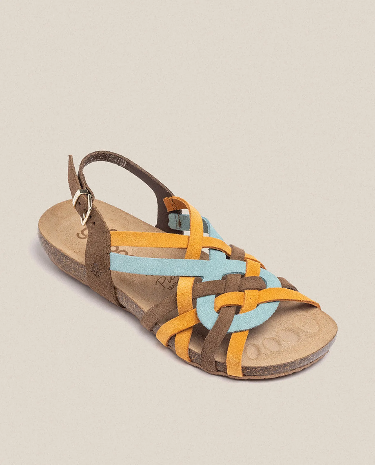 Flat Sandal IBIZA-175 Orange