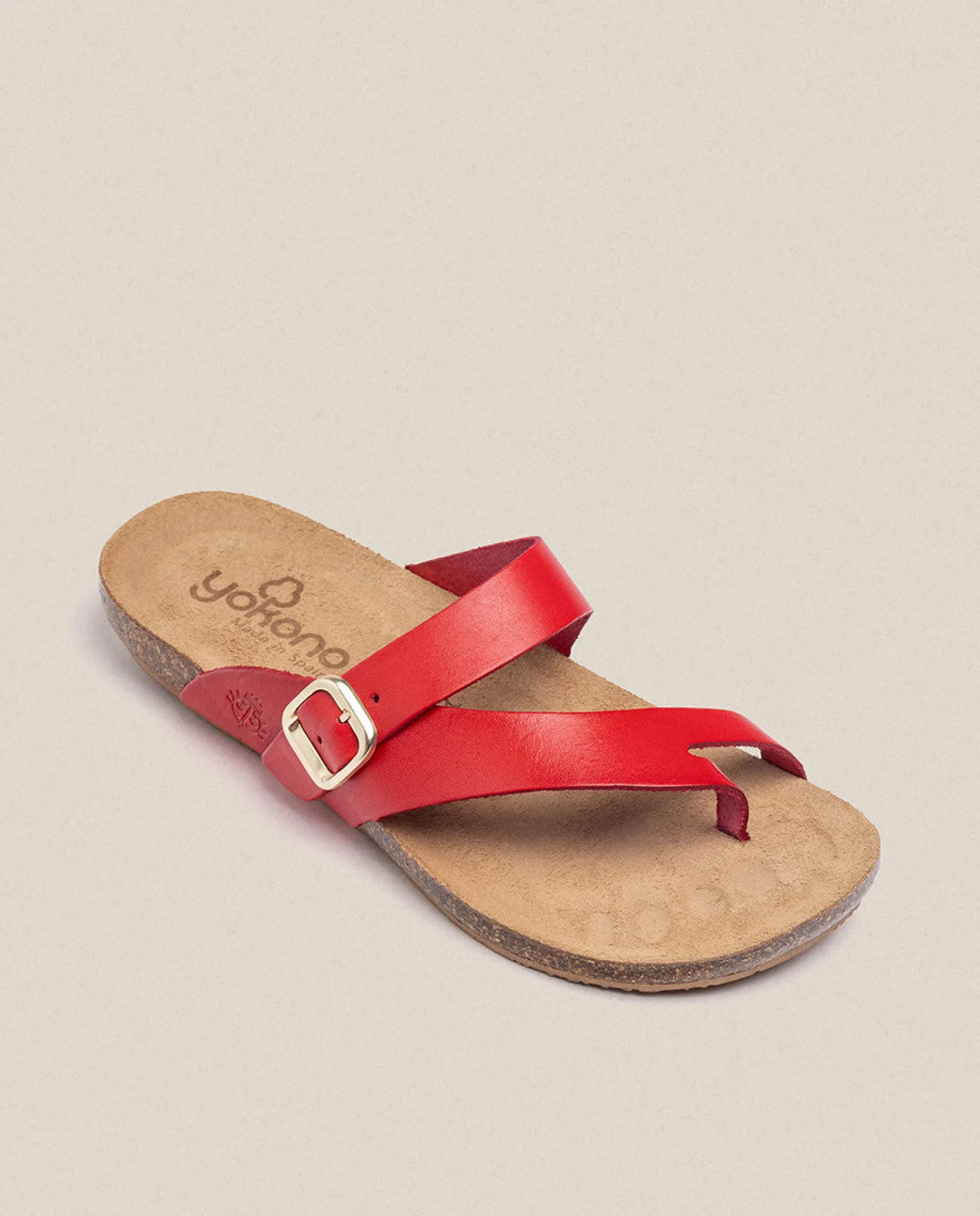 Flat Sandal IBIZA-013 Red