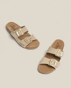 Flat Sandal JERBA-136 Beige
