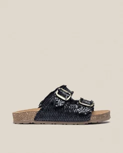 Flat Sandal JERBA-143 Black