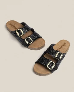 Flat Sandal JERBA-143 Black