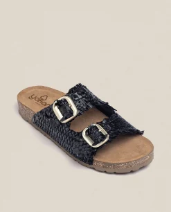 Flat Sandal JERBA-143 Black