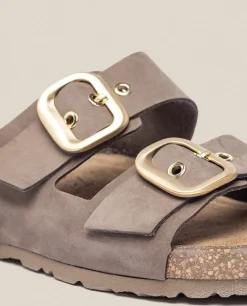 Flat Sandal JERBA-136 Brown