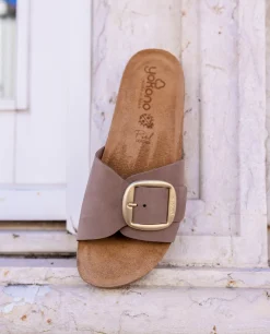 Flat Sandal JERBA-114 Brown