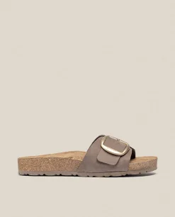 Flat Sandal JERBA-114 Brown