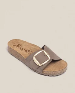 Flat Sandal JERBA-114 Brown
