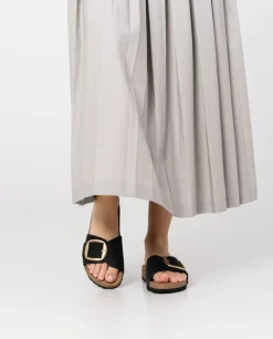 Flat Sandal JERBA-114 Noir