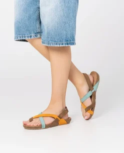 Flat Sandal JERBA-091 Orange