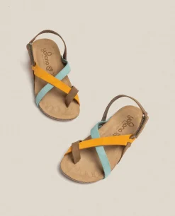 Flat Sandal JERBA-091 Orange