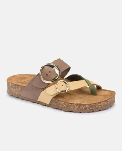 Flat Sandal JERBA-122 Yellow