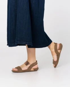 Flat Sandal MANACOR-001 Brown