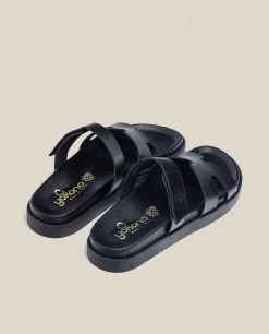 Flat Sandal MORENA-125 Black