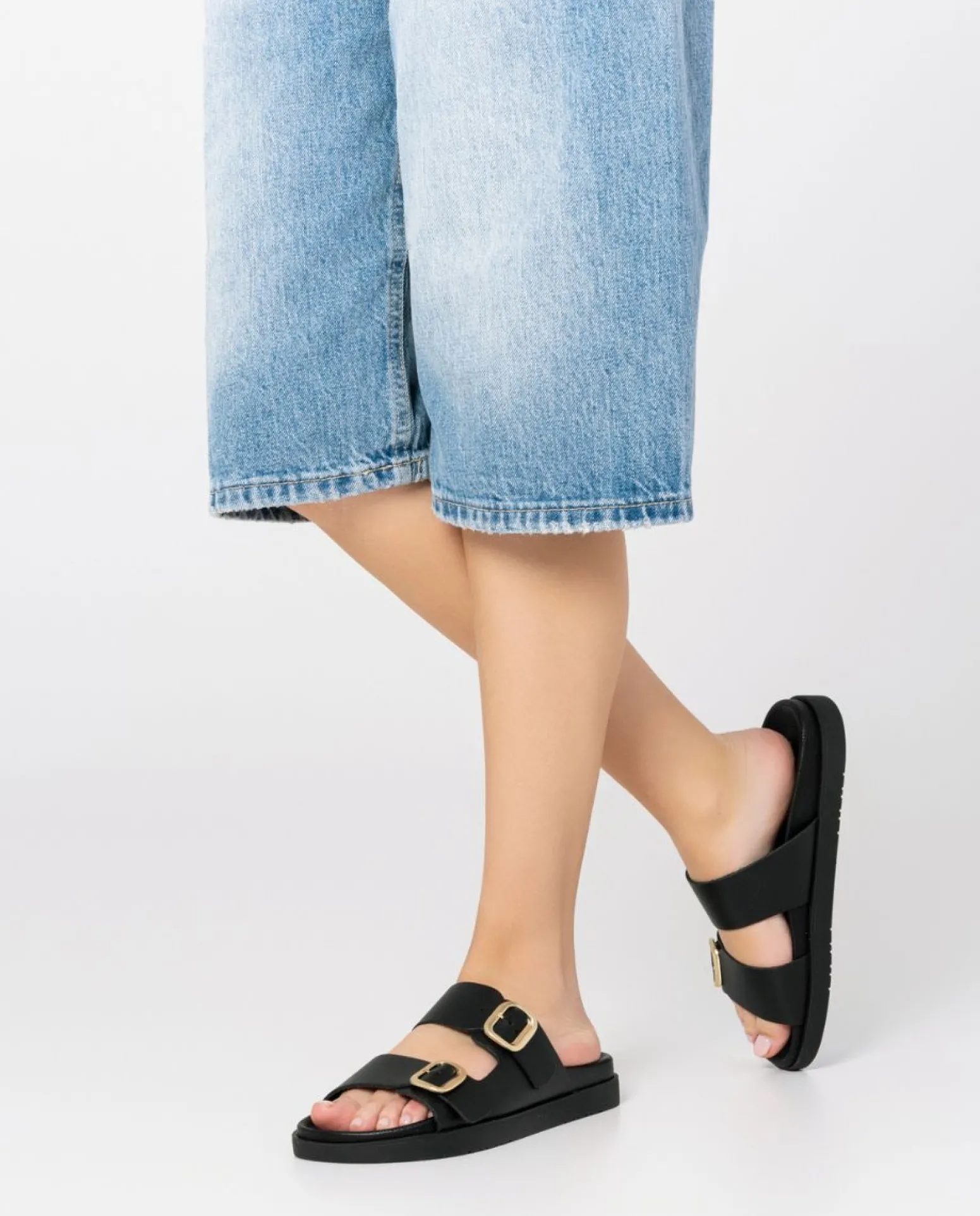Flat Sandal MORENA-004 Black