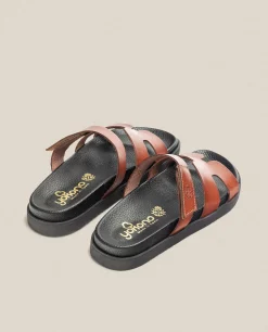 Flat Sandal MORENA-125 Brown