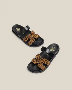 Flat Sandal MORENA-125 Leopard