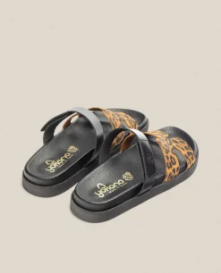 Flat Sandal MORENA-125 Leopard