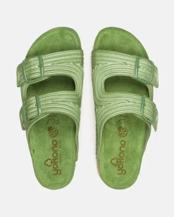Flat Sandal NOJA-003 Green