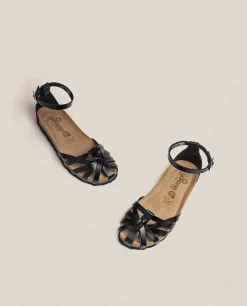 Flat Sandal VILLA-011 Black