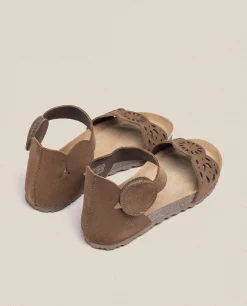 Flat Sandal VILLA-086 Brown