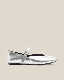 Flat Shoe ARI-001 Silver