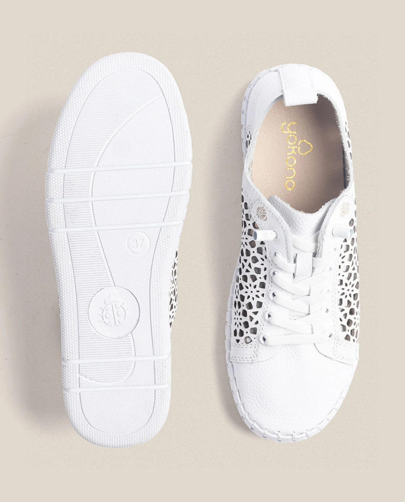 Flat Shoe FLOW-002 White