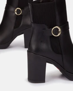 Heeled Ankle Boot PILSEN-003 Black
