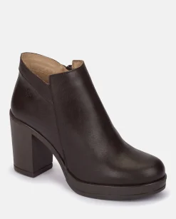 Heeled Ankle Boot PILSEN-004 Brown