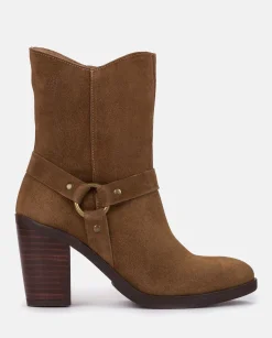 Heeled Ankle Boot TOURS-008 Brown