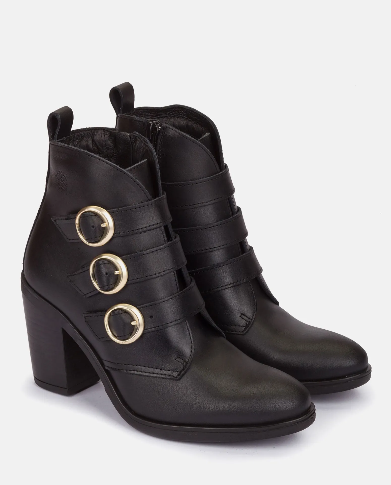 Heeled Ankle Boot TOURS-005 Black