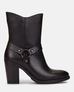 Heeled Ankle Boot TOURS-008 Nero