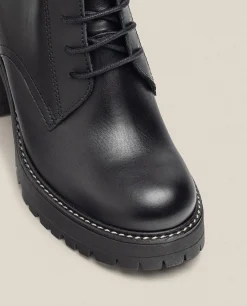 Heeled Ankle Boot TUNA-006 Black