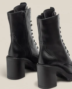 Heeled Ankle Boot TUNA-006 Black