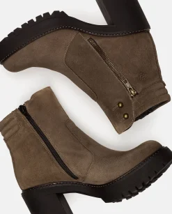 Heeled Ankle Boot TUNA-002 Grey