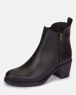 Heeled Ankle Boots LILLE-012 Black
